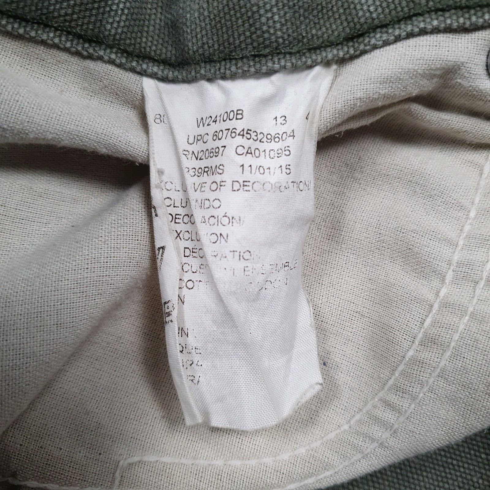 Mens Grey Dickies   Trousers