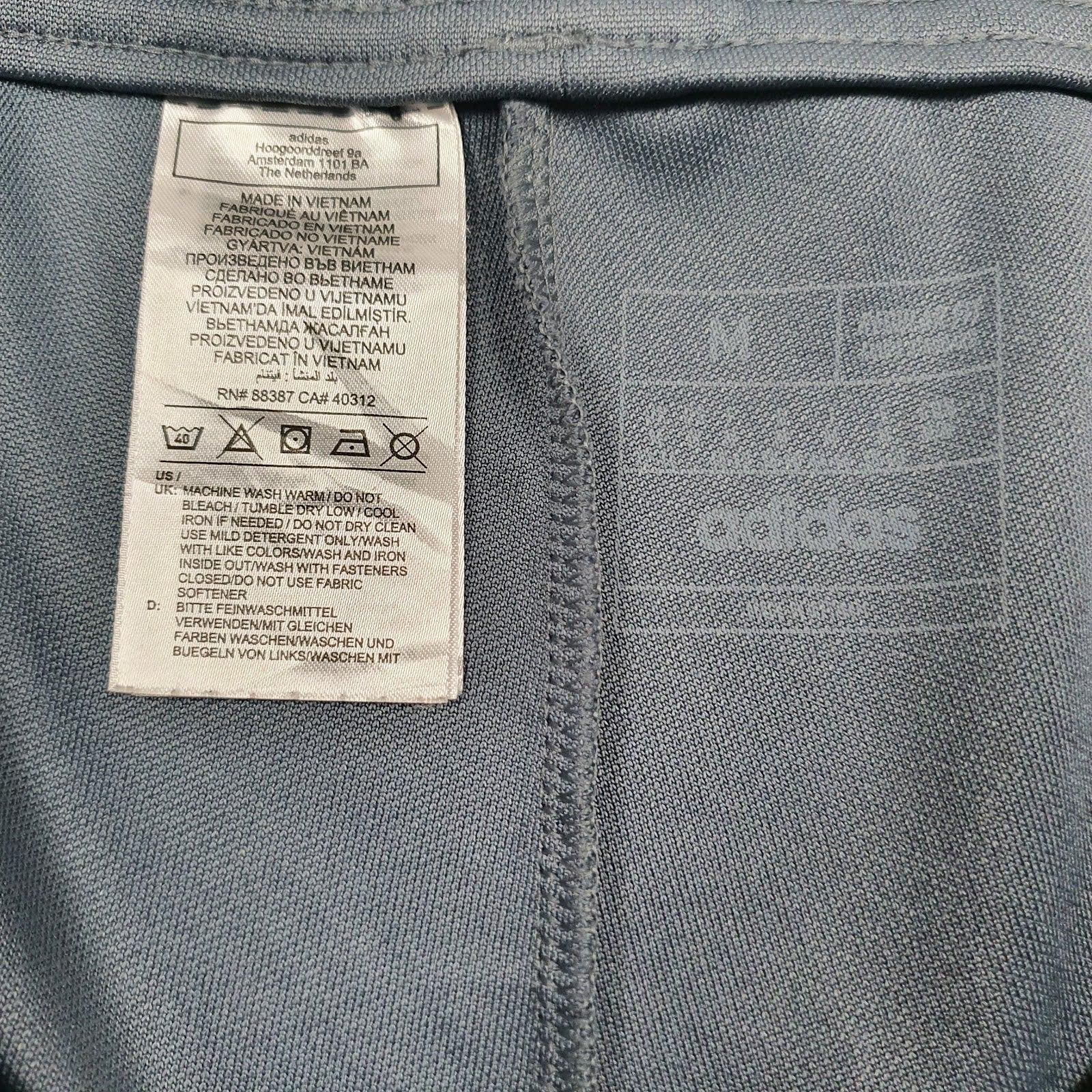 Mens Grey Adidas AeroReady Full Zip Trousers