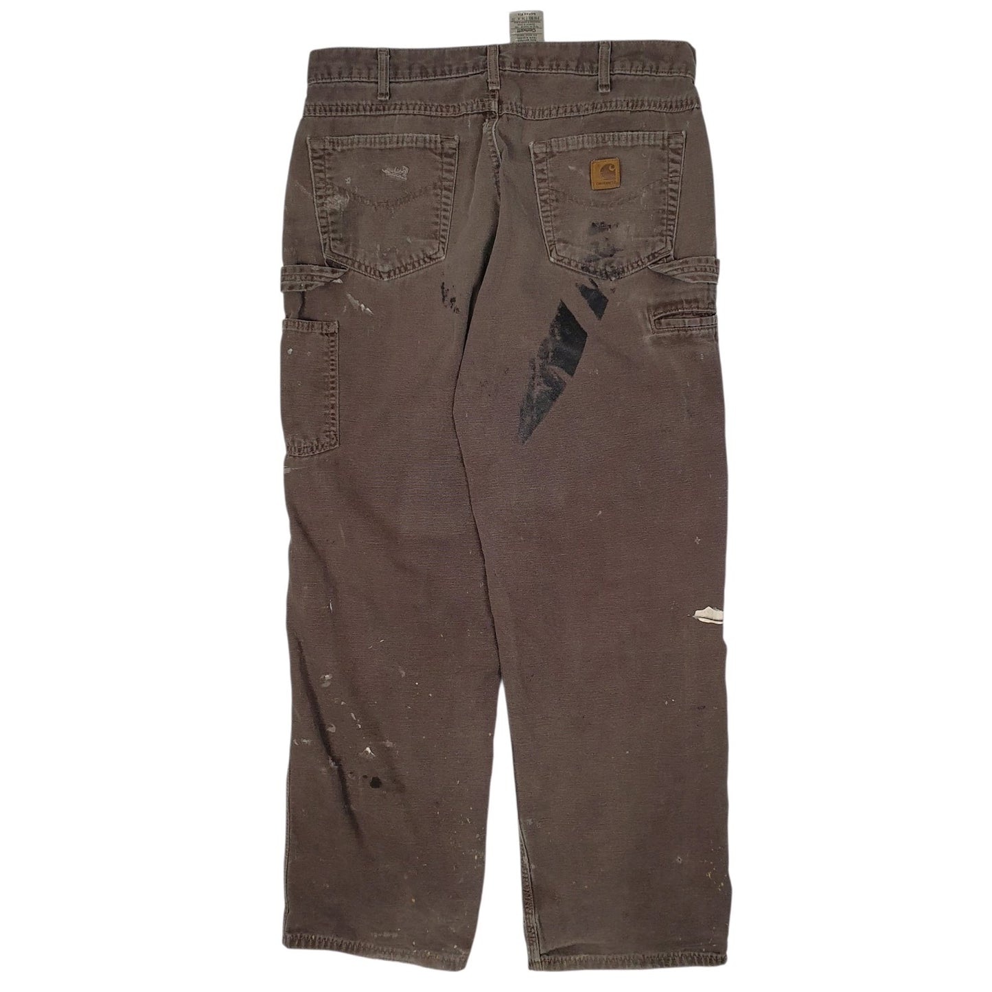 Mens Brown Carhartt B159  Trousers