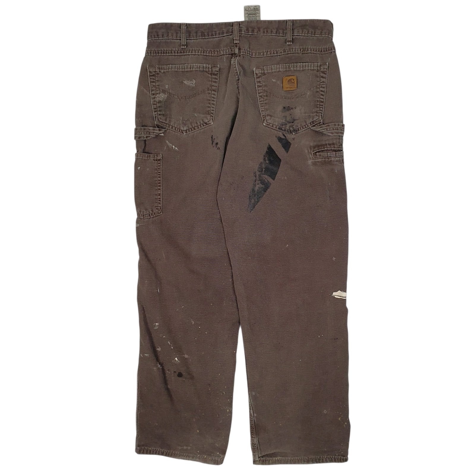 Mens Brown Carhartt B159  Trousers