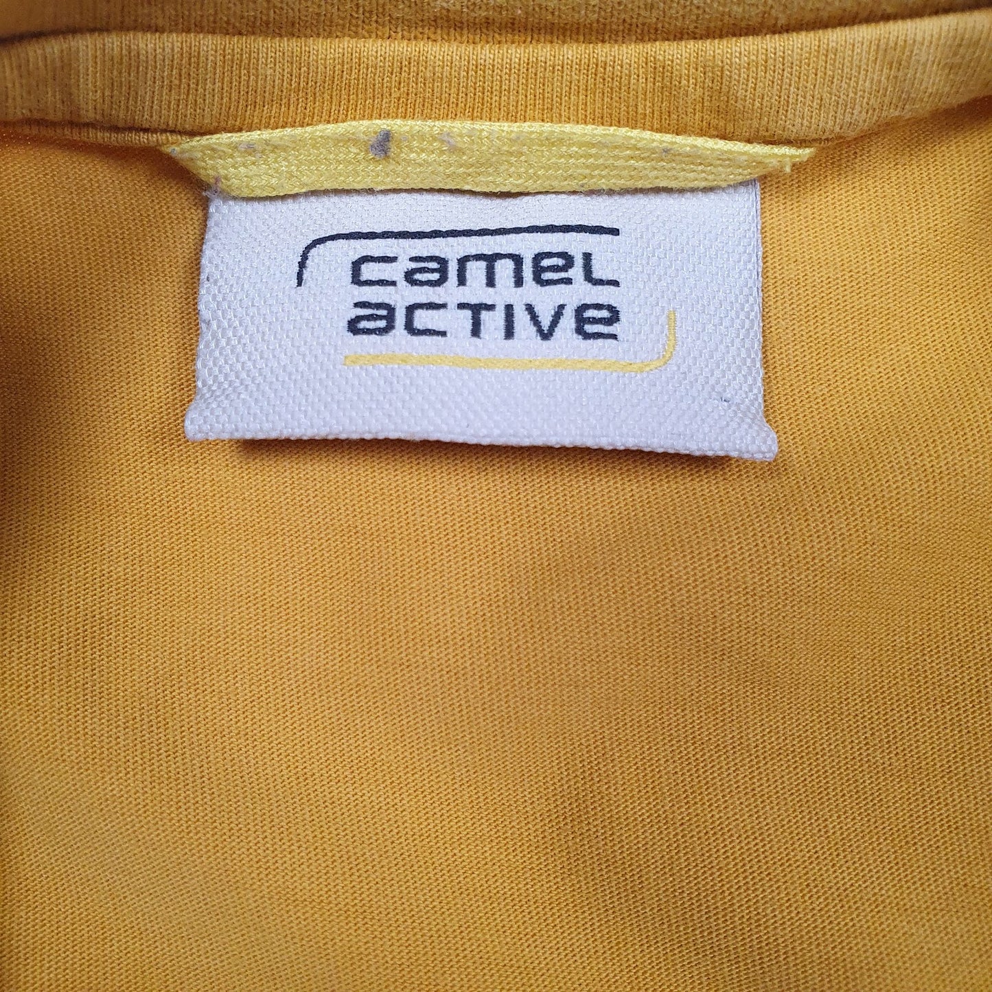 Mens Yellow Camel Active   T Shirt
