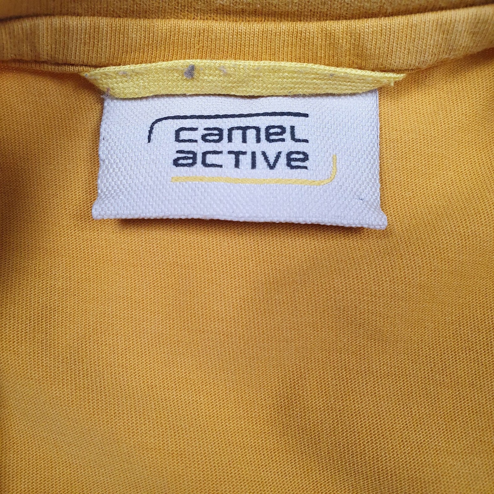 Mens Yellow Camel Active   T Shirt