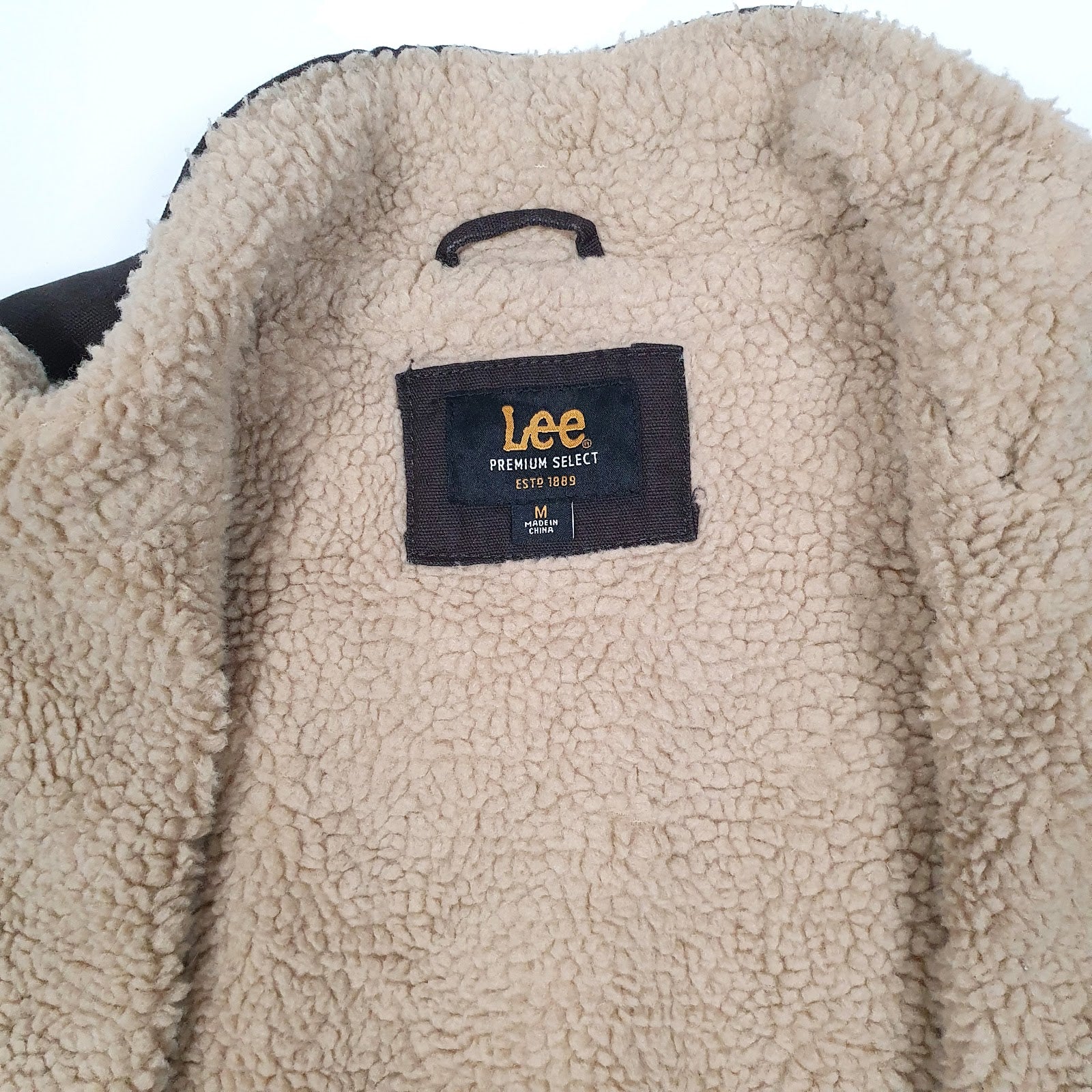 Mens Brown Lee Vest Bodywarmer Sherpa Lined  Coat