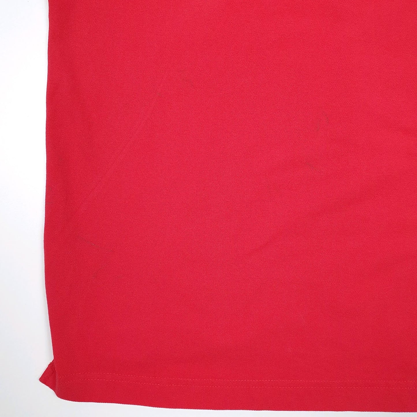 Mens Red Kappa  Hoodie Polo Shirt