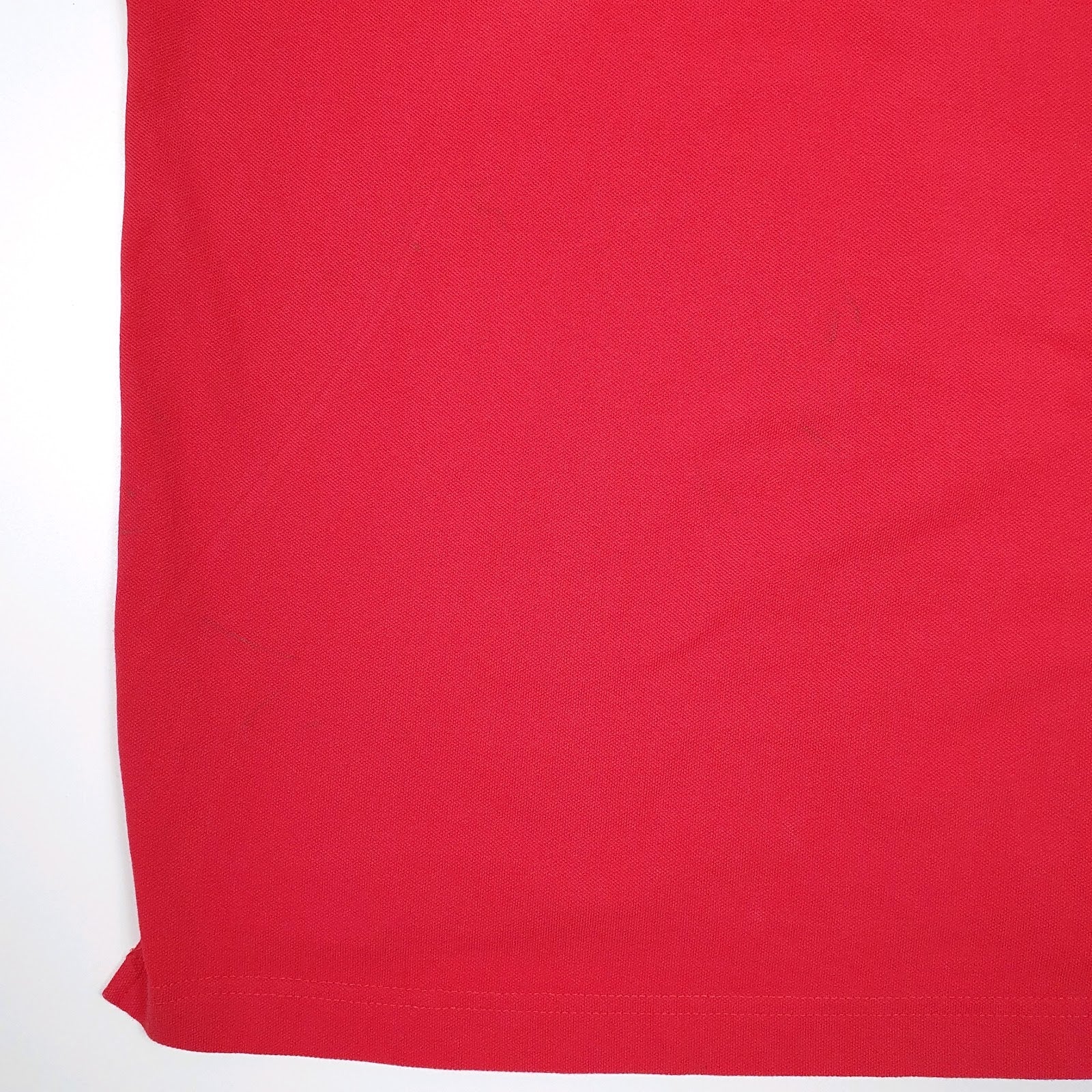 Mens Red Kappa  Hoodie Polo Shirt