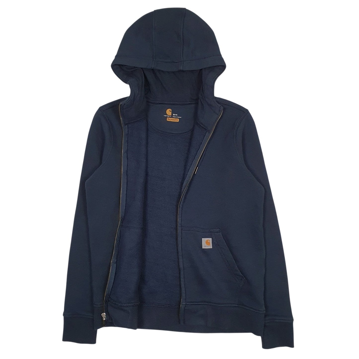 Womens Navy Carhartt  Full Zip Jumper
