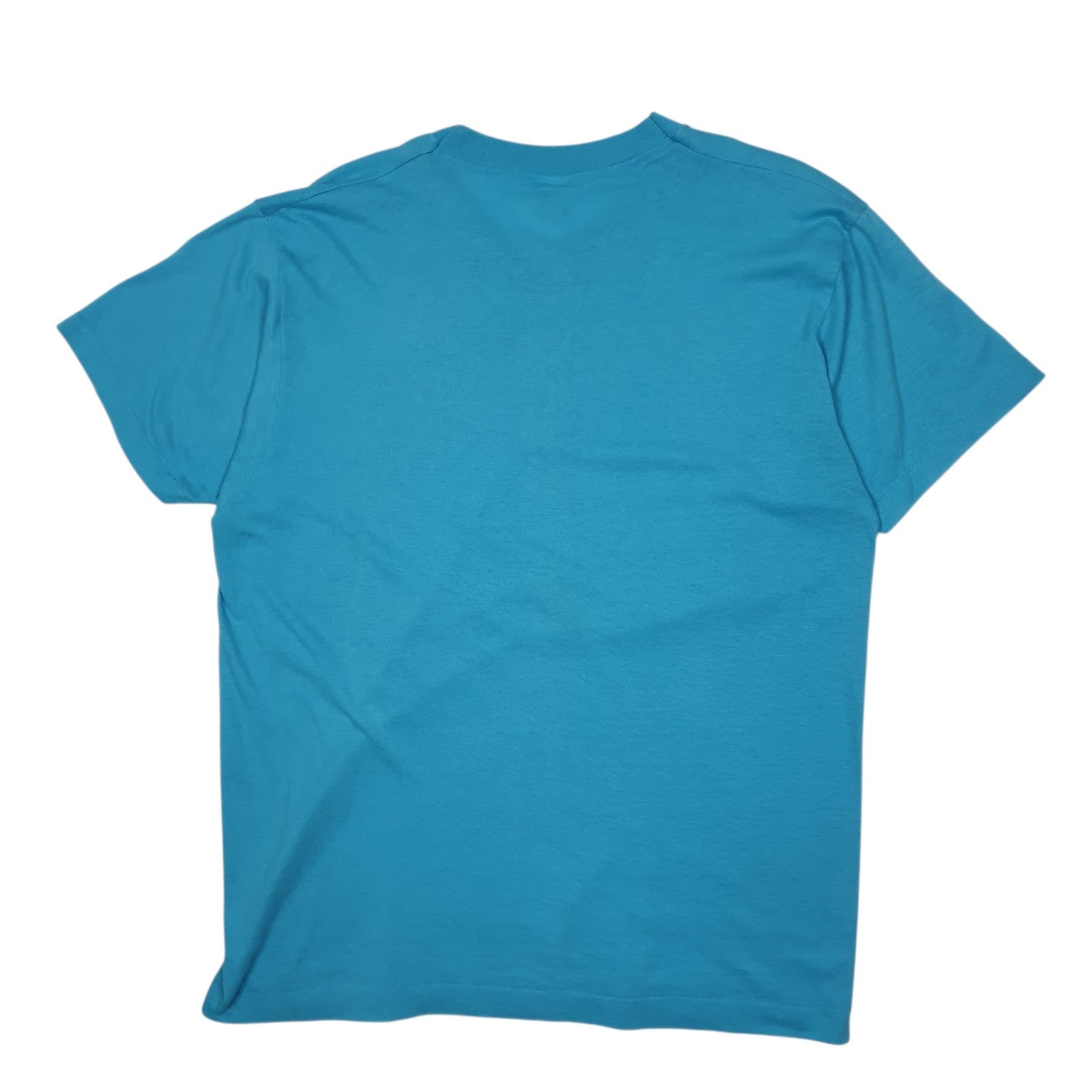 Mens Blue Screen Stars Vintage 1980s Single Stitch Pokey Pig 10k  T Shirt