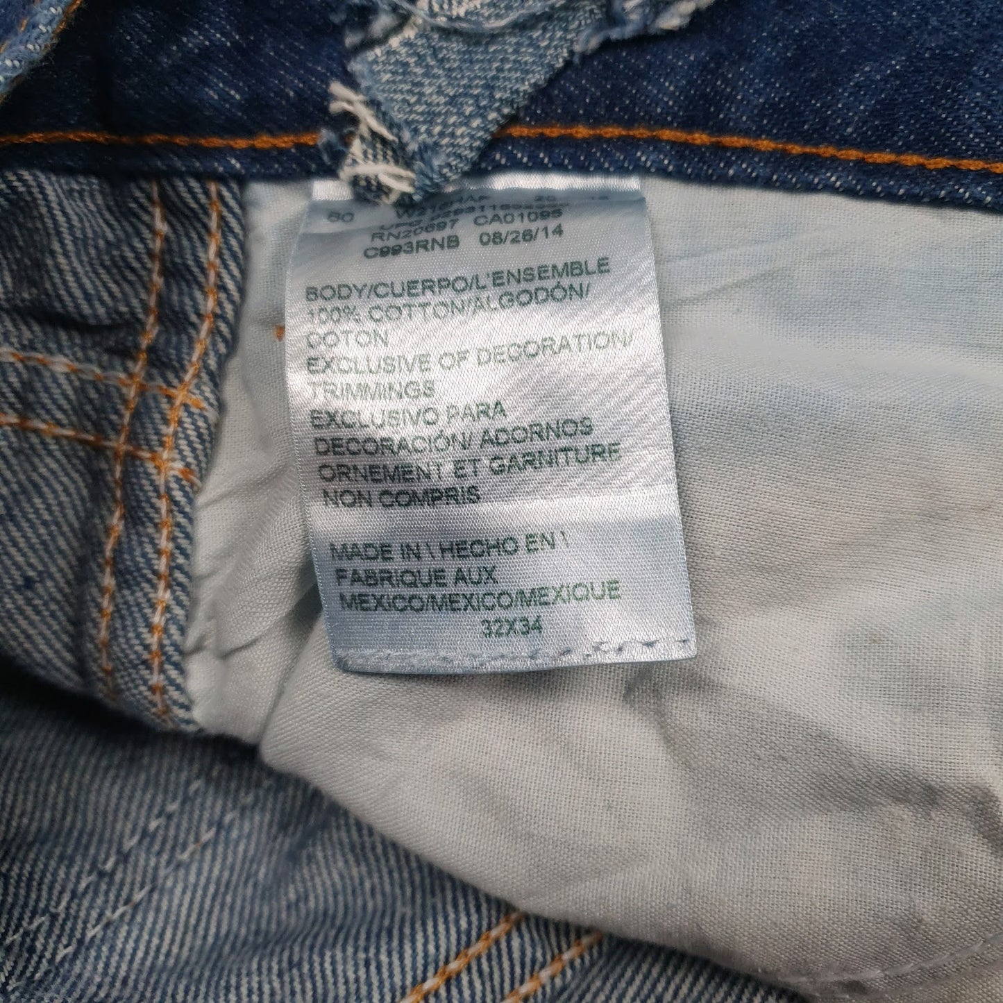 Mens Blue Dickies Workwear  Jeans