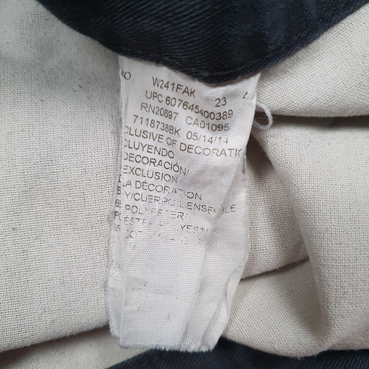 Mens Black Dickies Workwear  Trousers
