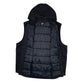 Mens Navy Wrangler Vest Bodywarmer Workwear Hoodie  Coat