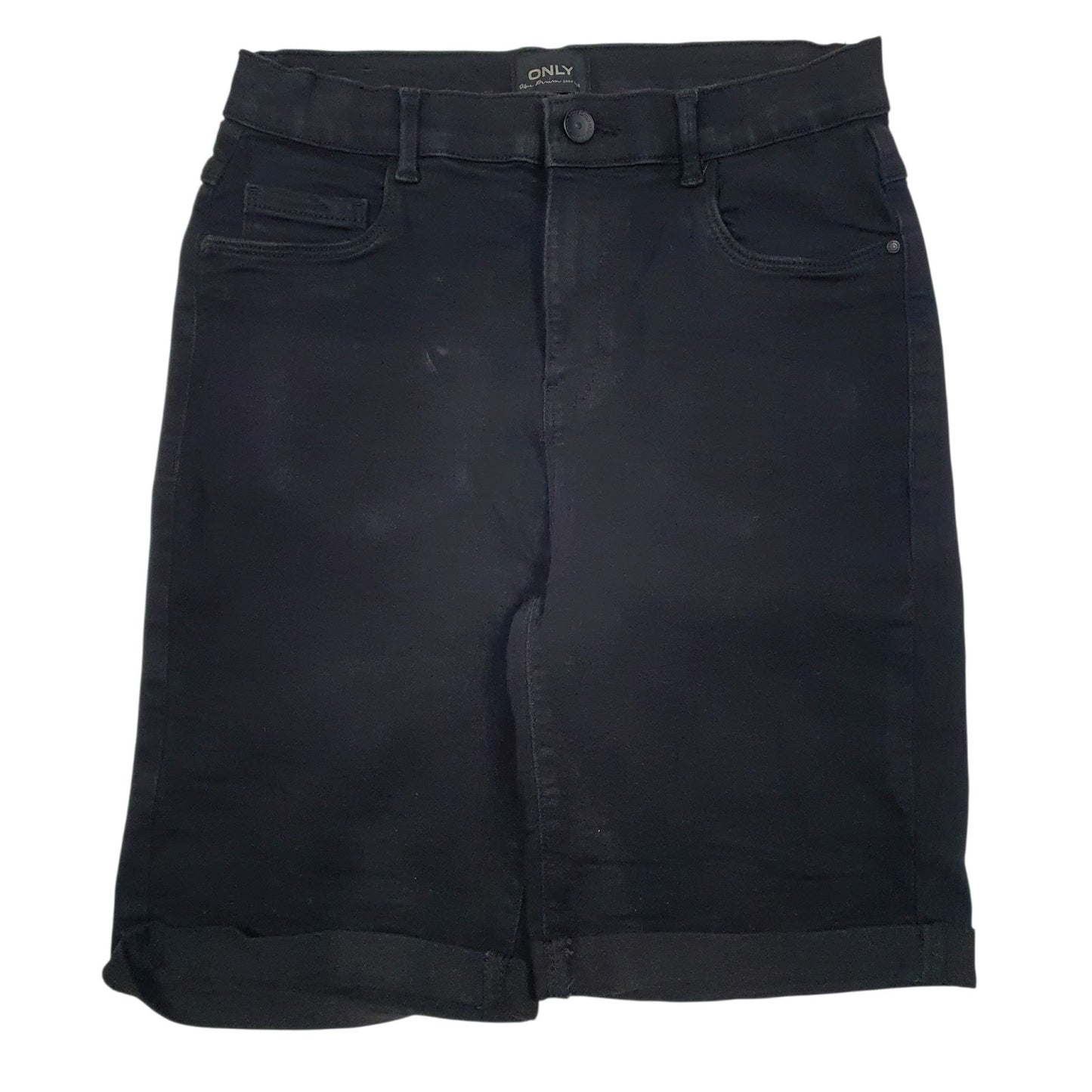 Womens Black Only  Denim Shorts