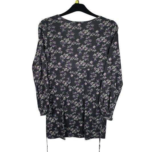 Womens Grey Boysens Tunic Floral Print  Dress