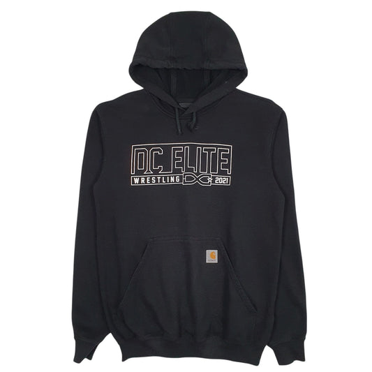 Mens Black Carhartt DC Elite Wrestling Hoodie Jumper