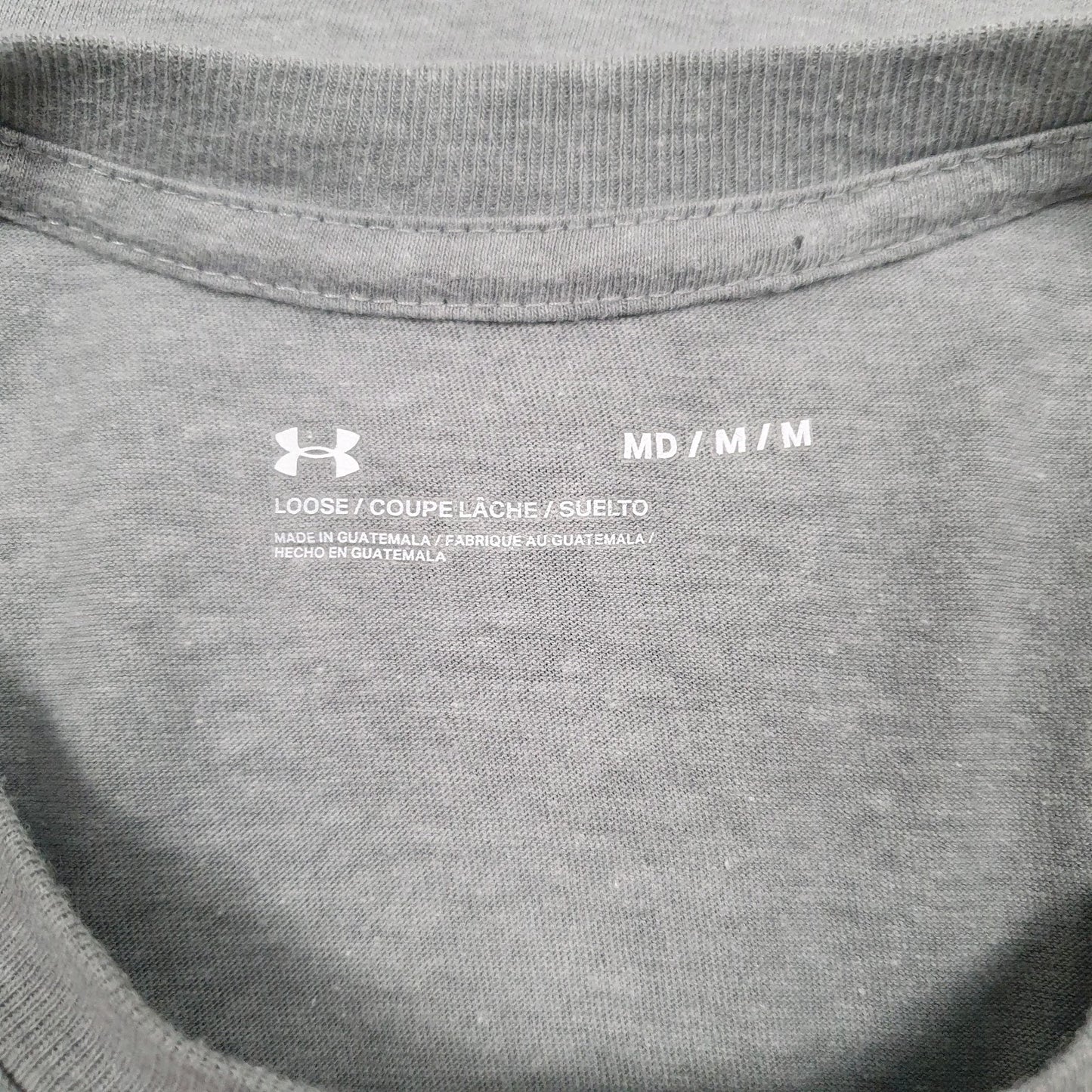 Mens Grey Under Armour NCAA Final Four  T Shirt