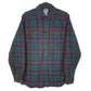 Mens Green L.L.Bean Chamois Long Sleeve Shirt
