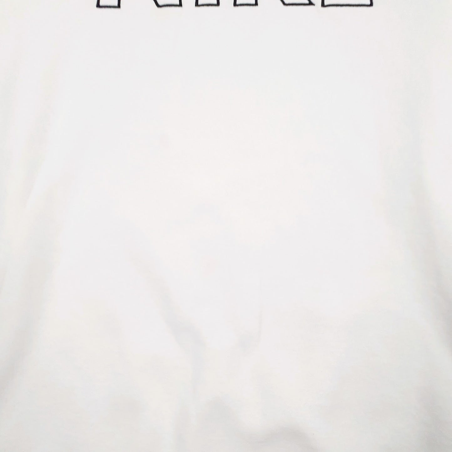 Mens White Nike Spellout Crewneck Jumper