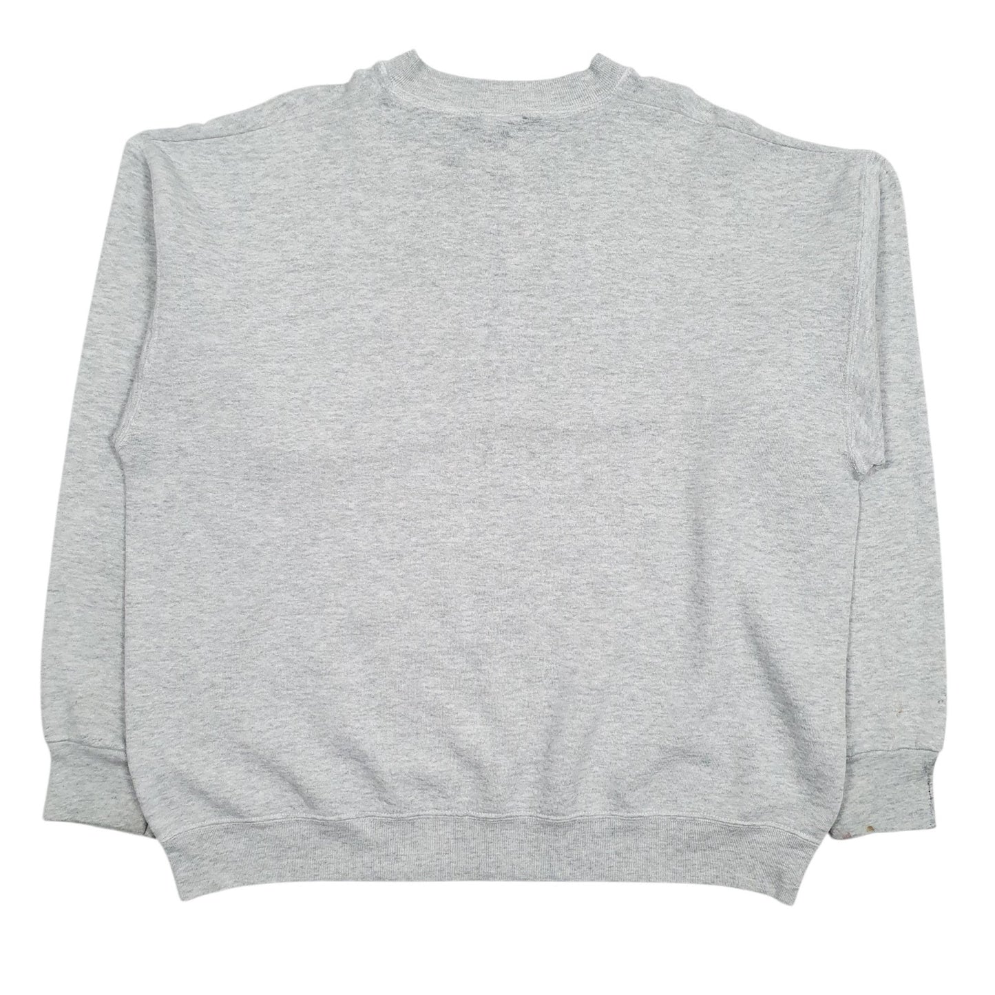 Mens Grey Fruit Of The Loom Vintage Crewneck Jumper