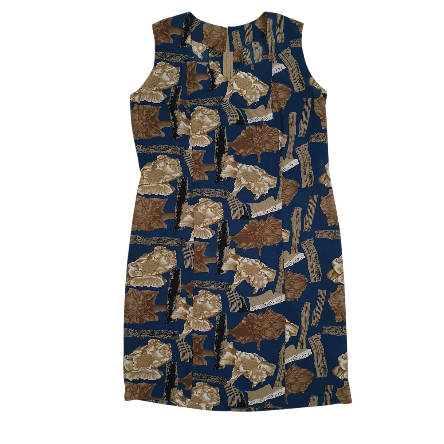 Womens Blue Unbranded  Sleeveless Dress
