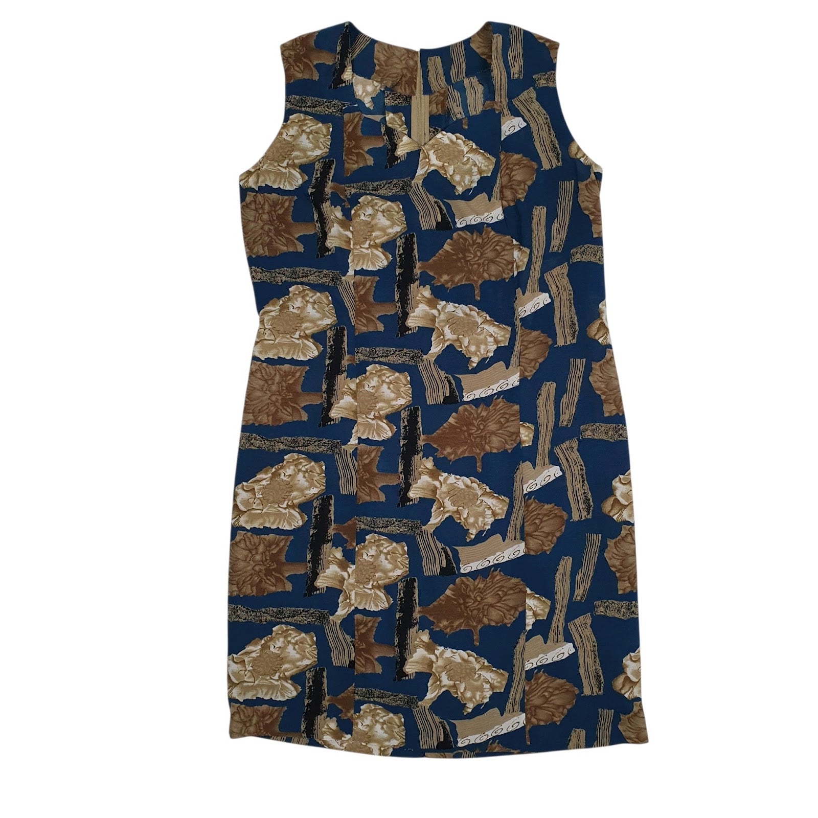 Womens Blue Unbranded  Sleeveless Dress