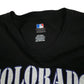 Mens Black MLB Colorado Rockies Baseball  T Shirt