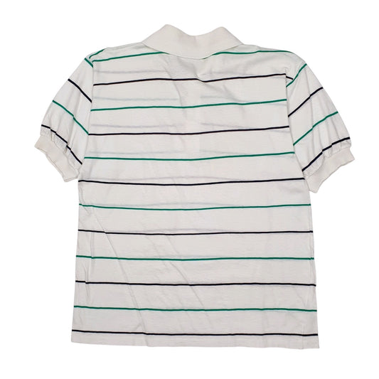 Mens White Liabel   Polo Shirt
