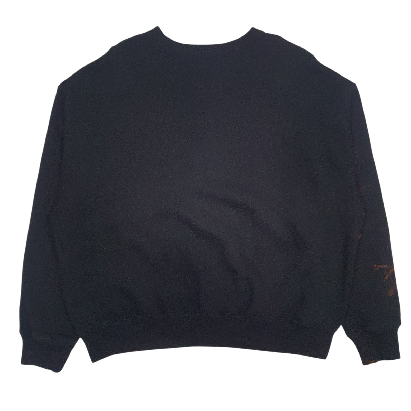 Womens Black Polo Ralph Lauren Oversized Crewneck Jumper