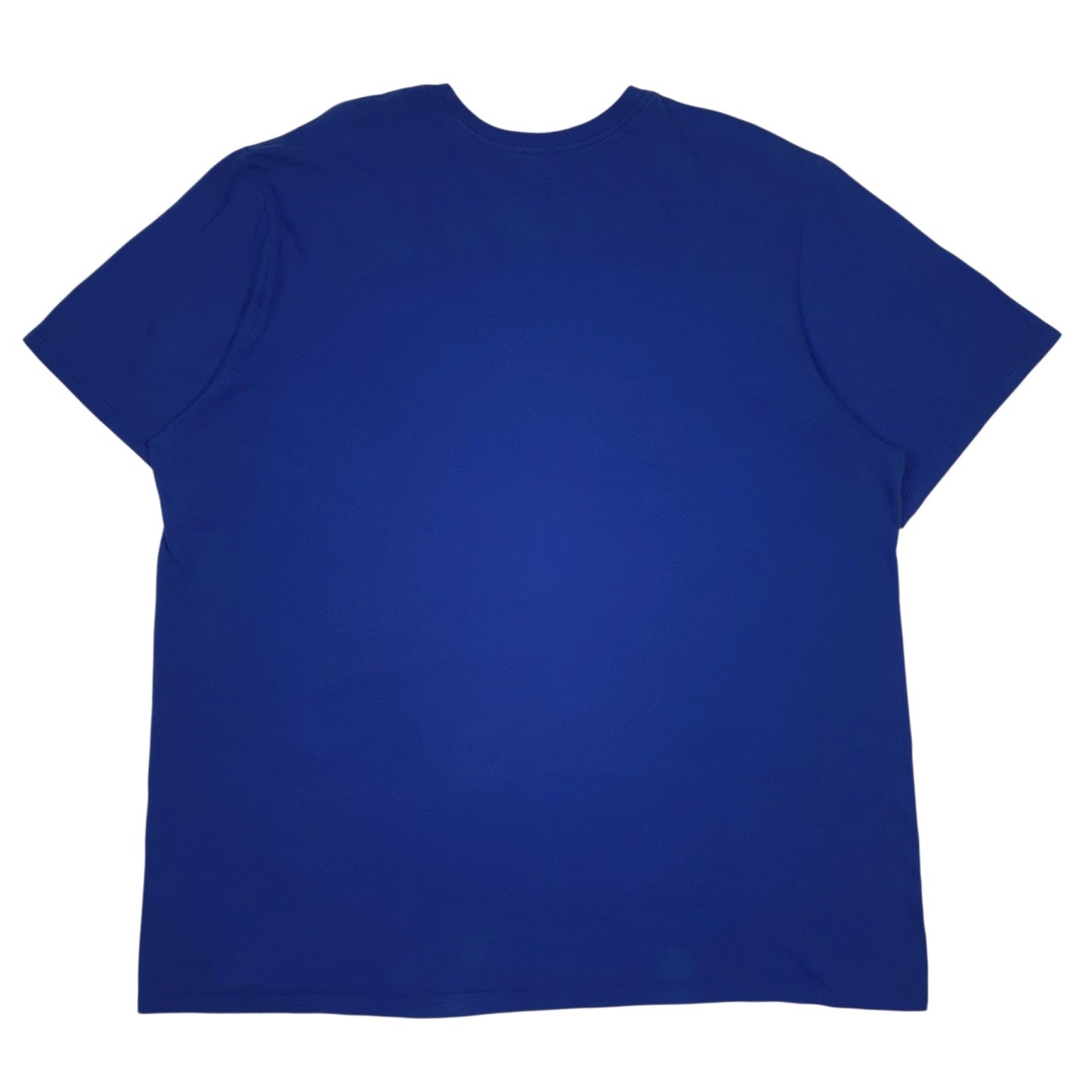 Mens Blue Nike Spellout  T Shirt