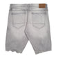 Mens Grey Jordan Craig Distressed  Shorts
