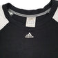 Mens Black Adidas Vintage 00s Crewneck Jumper