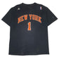 Mens Black Adidas NBA New York Knicks Stoudemire Short Sleeve T Shirt