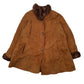 Womens Brown Conbipel Vintage  Coat