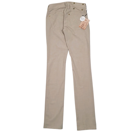 Womens Beige Met   Trousers