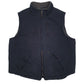 Mens Navy Lee Sherpa Lined  Coat