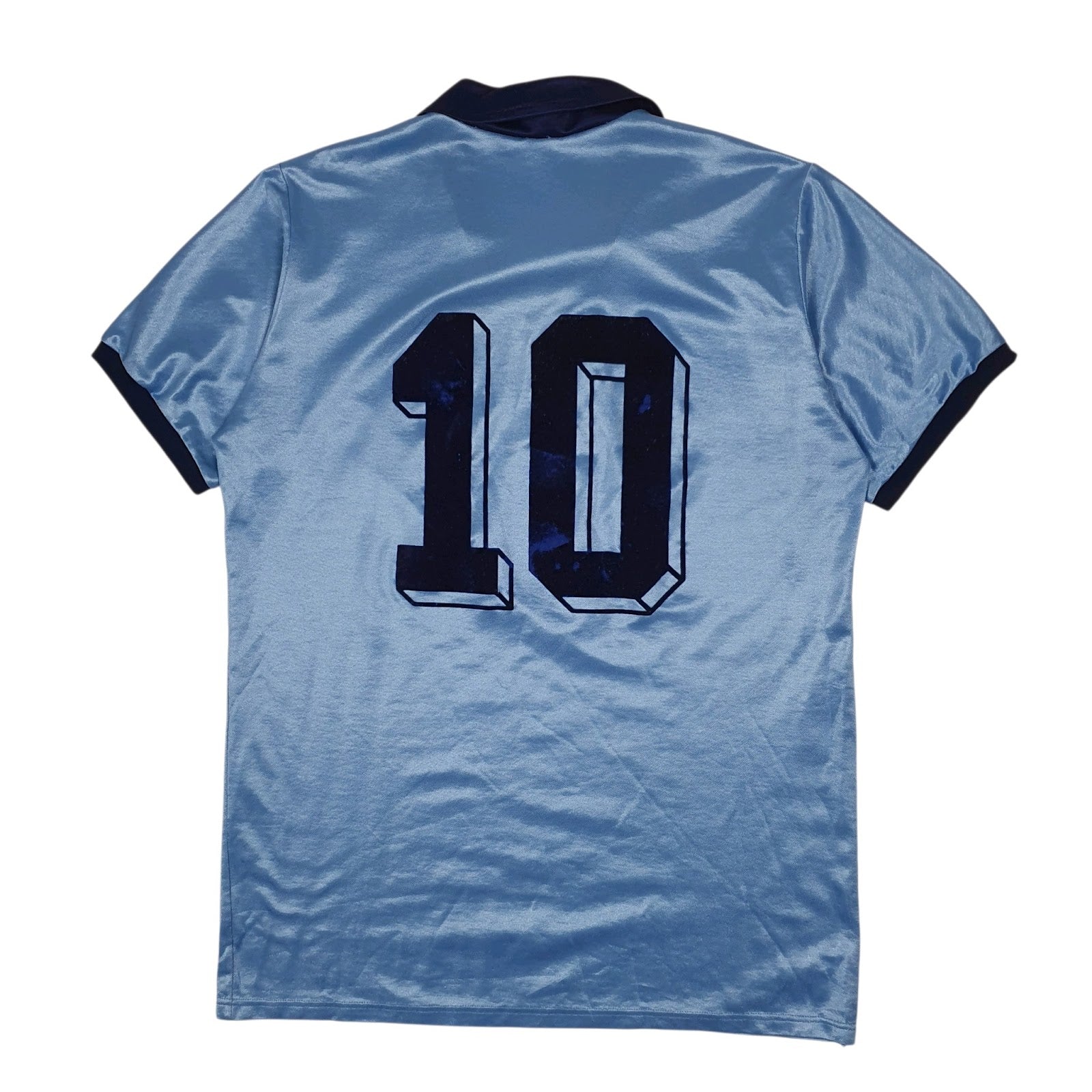 Mens Blue Rombo Football Jersey  T Shirt