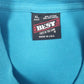 Mens Blue Fruit Of The Loom Vintage 90s Made In USA  T Shirt