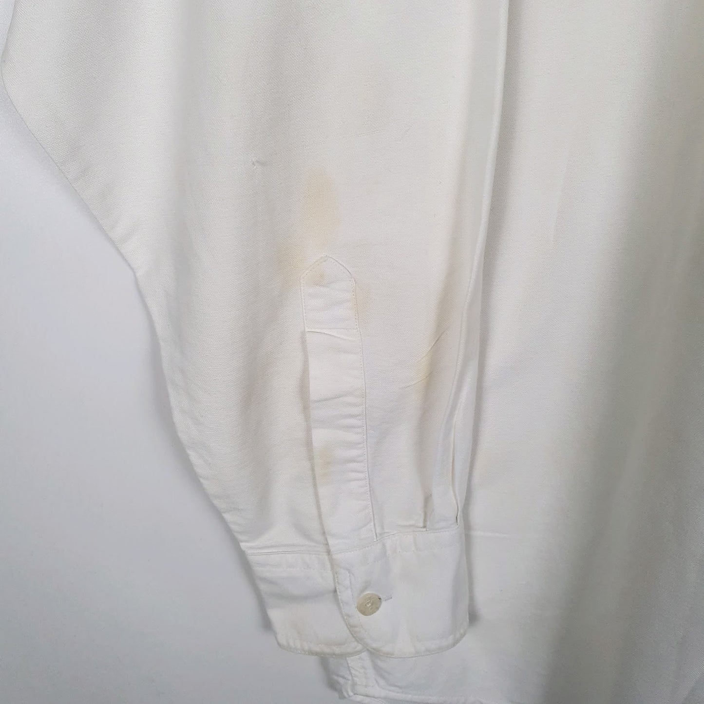 Mens White Ralph Lauren Vintage 90s  Shirt