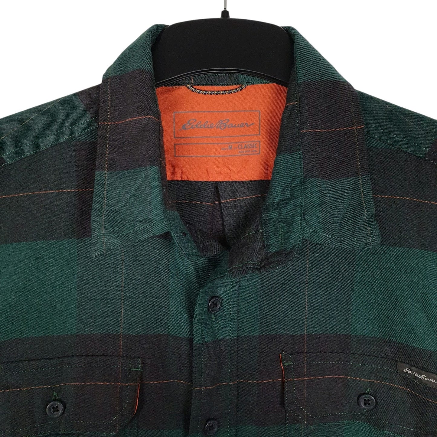 Mens Green Eddie Bauer   Shirt