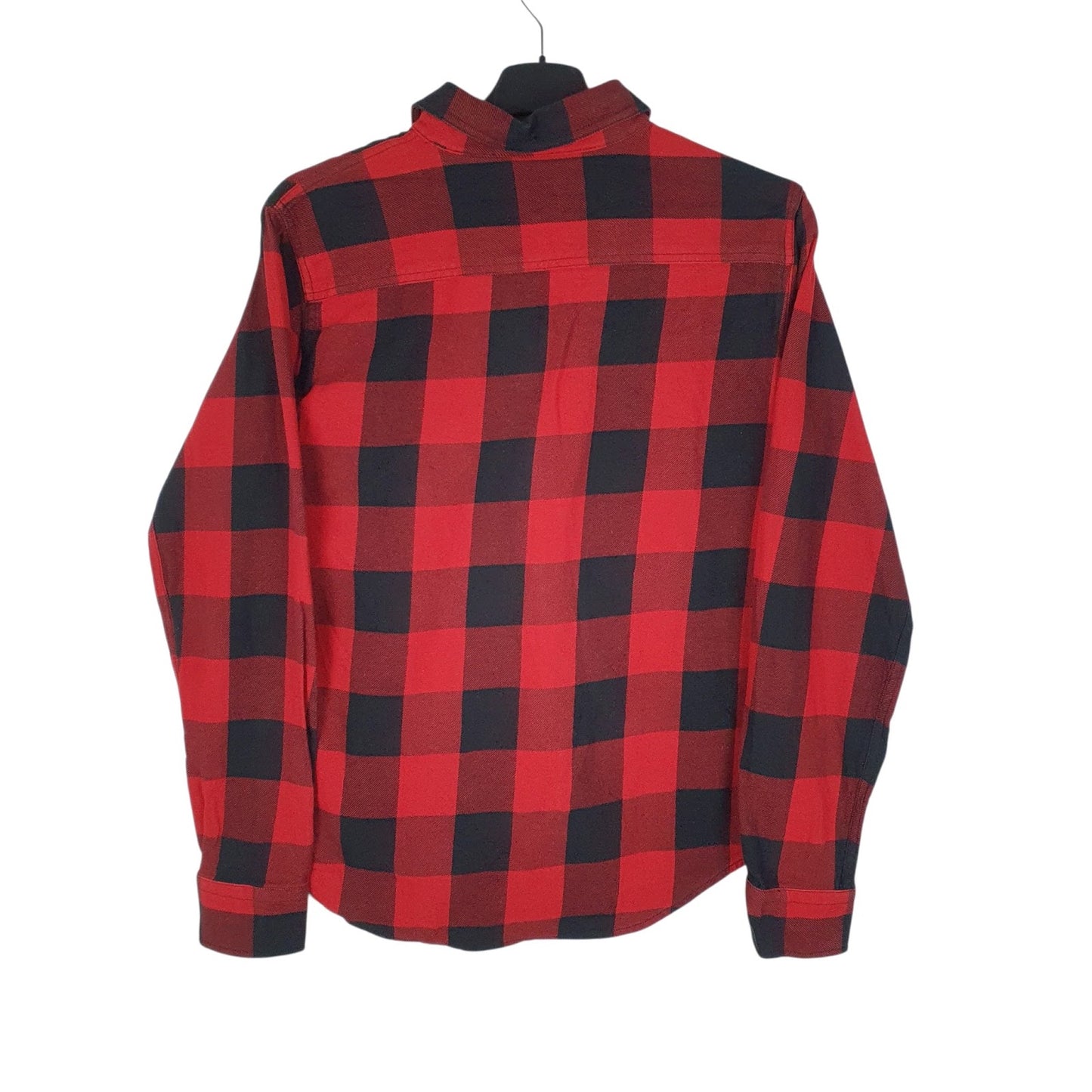 Mens Red Oval Dice Flannel  Shirt