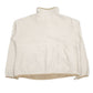 Womens Cream The North Face Button up Quarter Zip Jumper