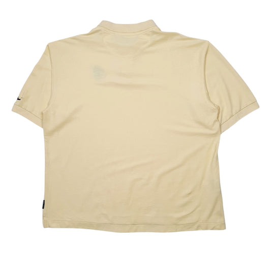 Mens Yellow Nike Dri-Fit Golf  Polo Shirt