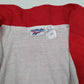 Mens Red Reebok Vintage 90s Boston Lightning  Coat