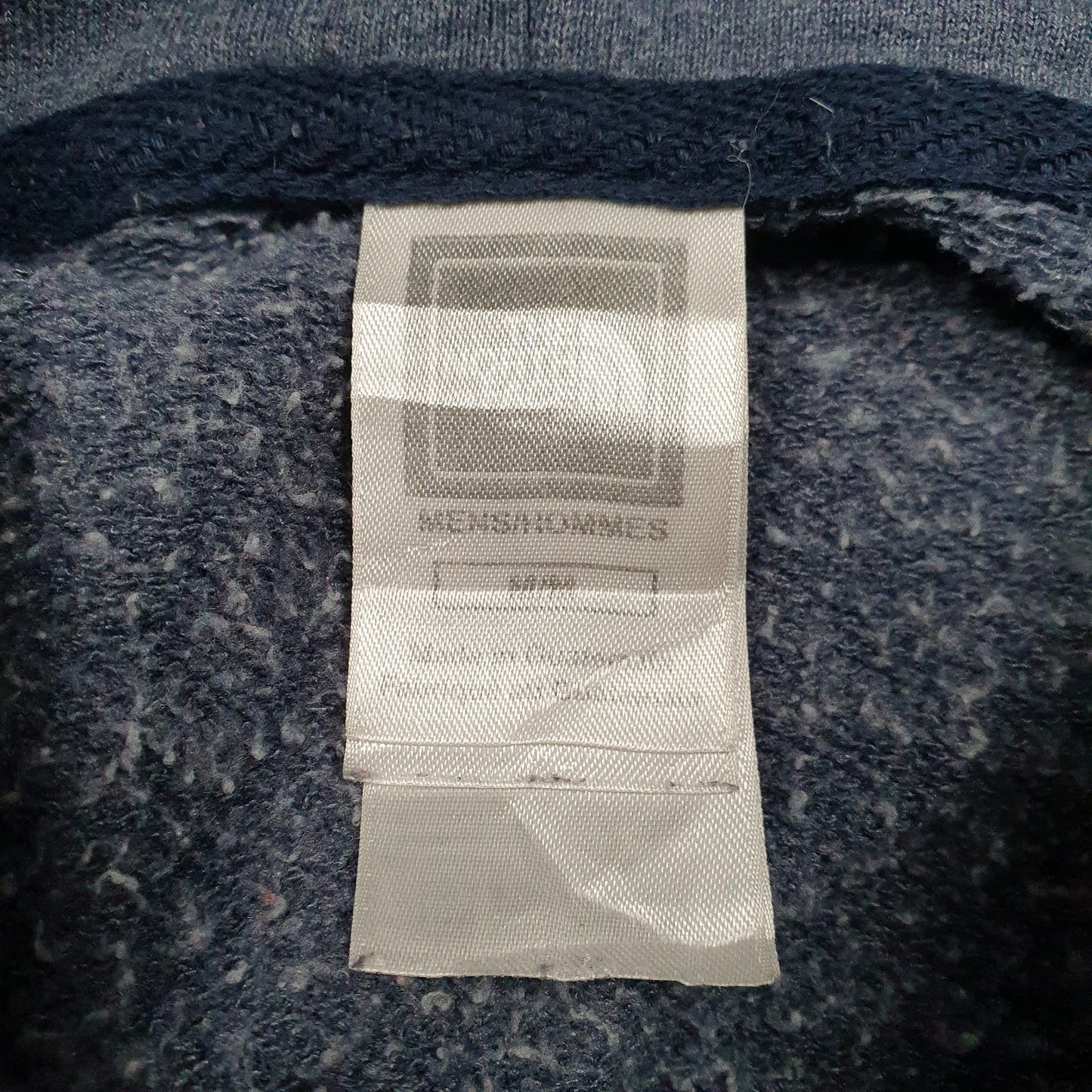 Mens Blue The North Face Spellout Hoodie Jumper
