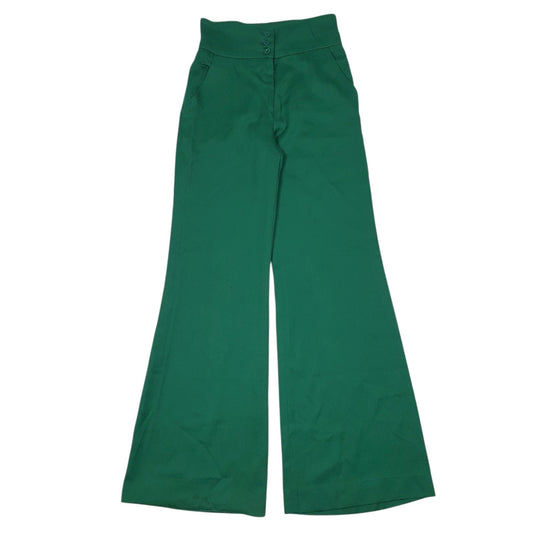 Womens Green Diolen Vintage Formal Trousers