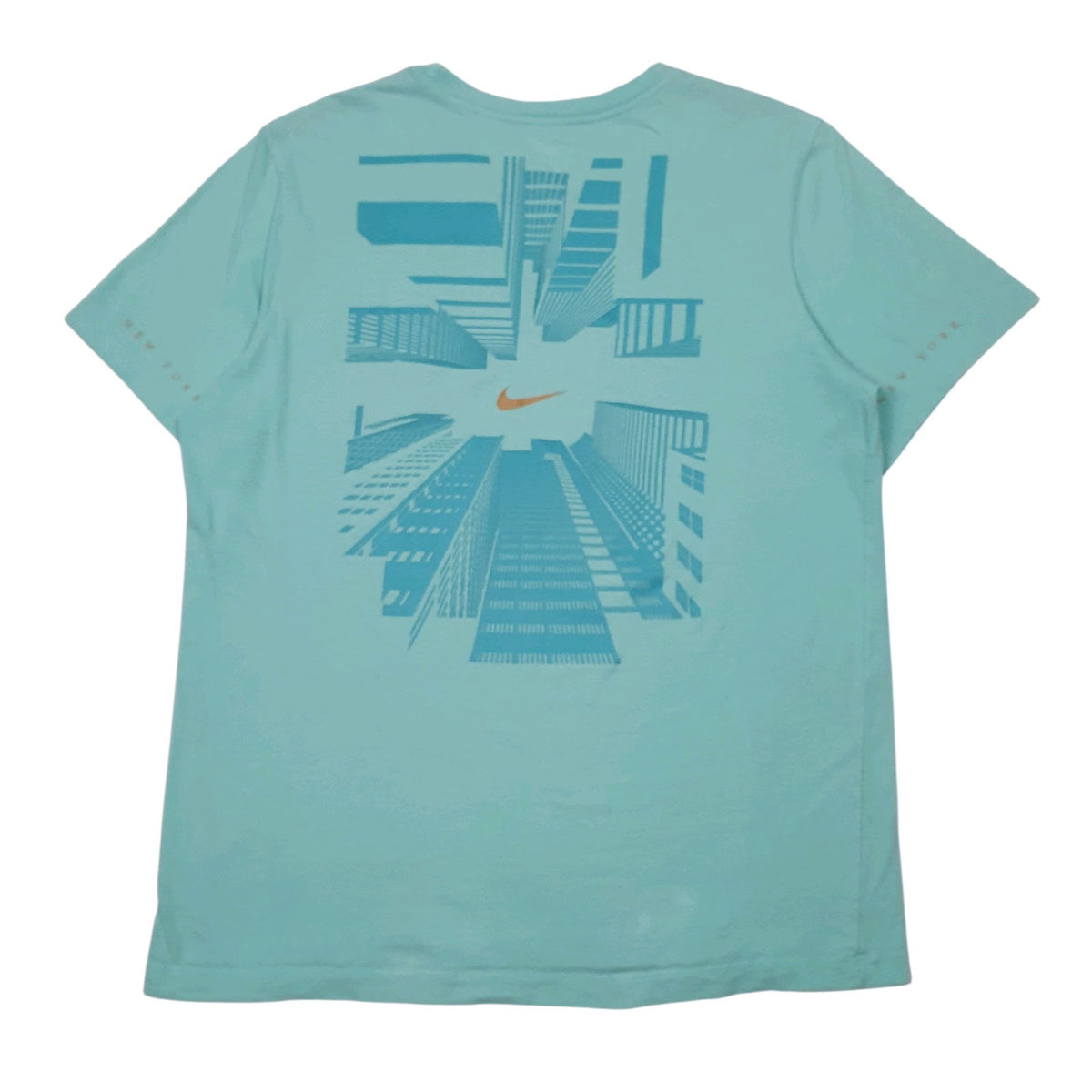 Mens Blue Nike NYC  T Shirt