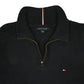 Mens Navy Tommy Hilfiger  Quarter Zip Jumper