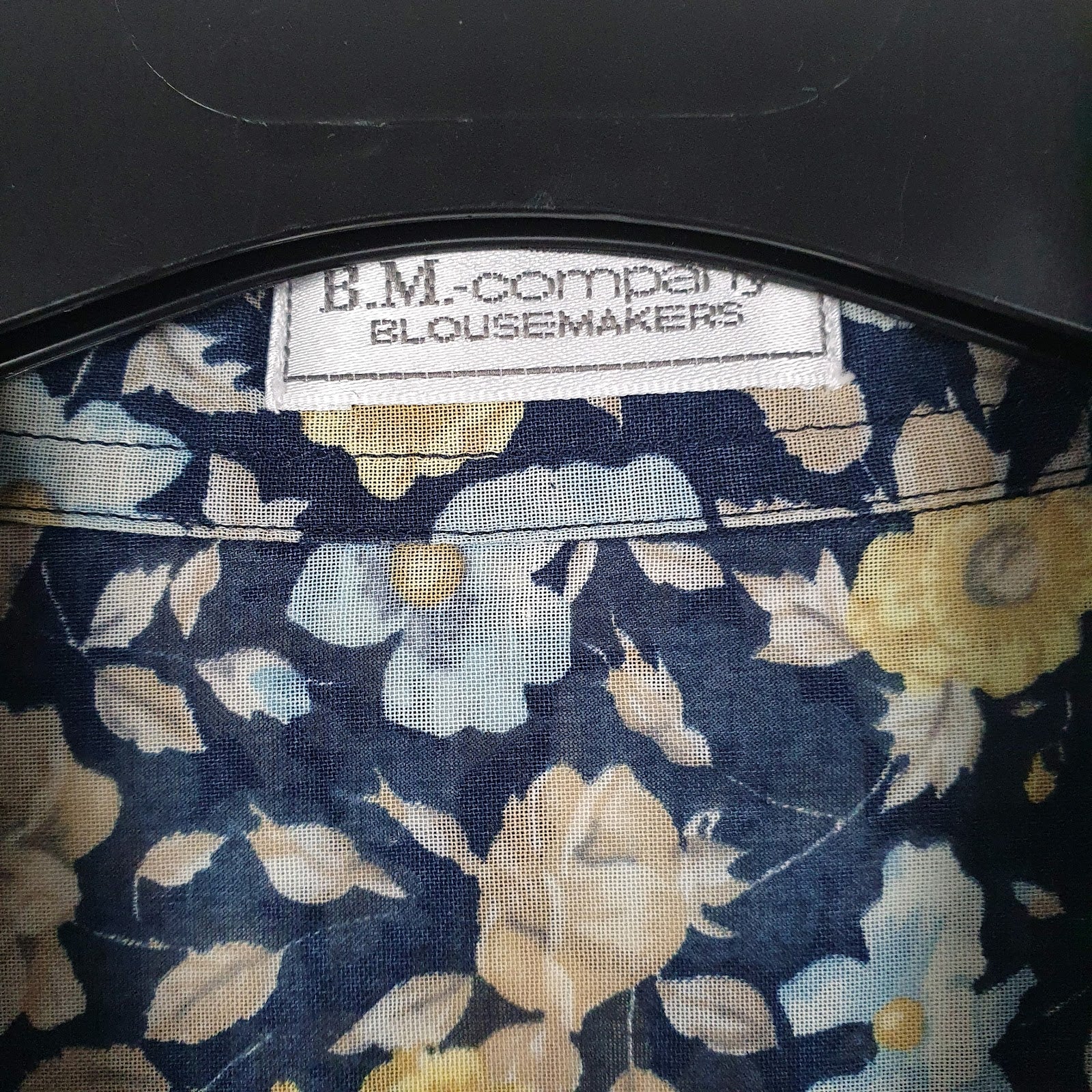 Womens Navy B.M. Company   Shirt