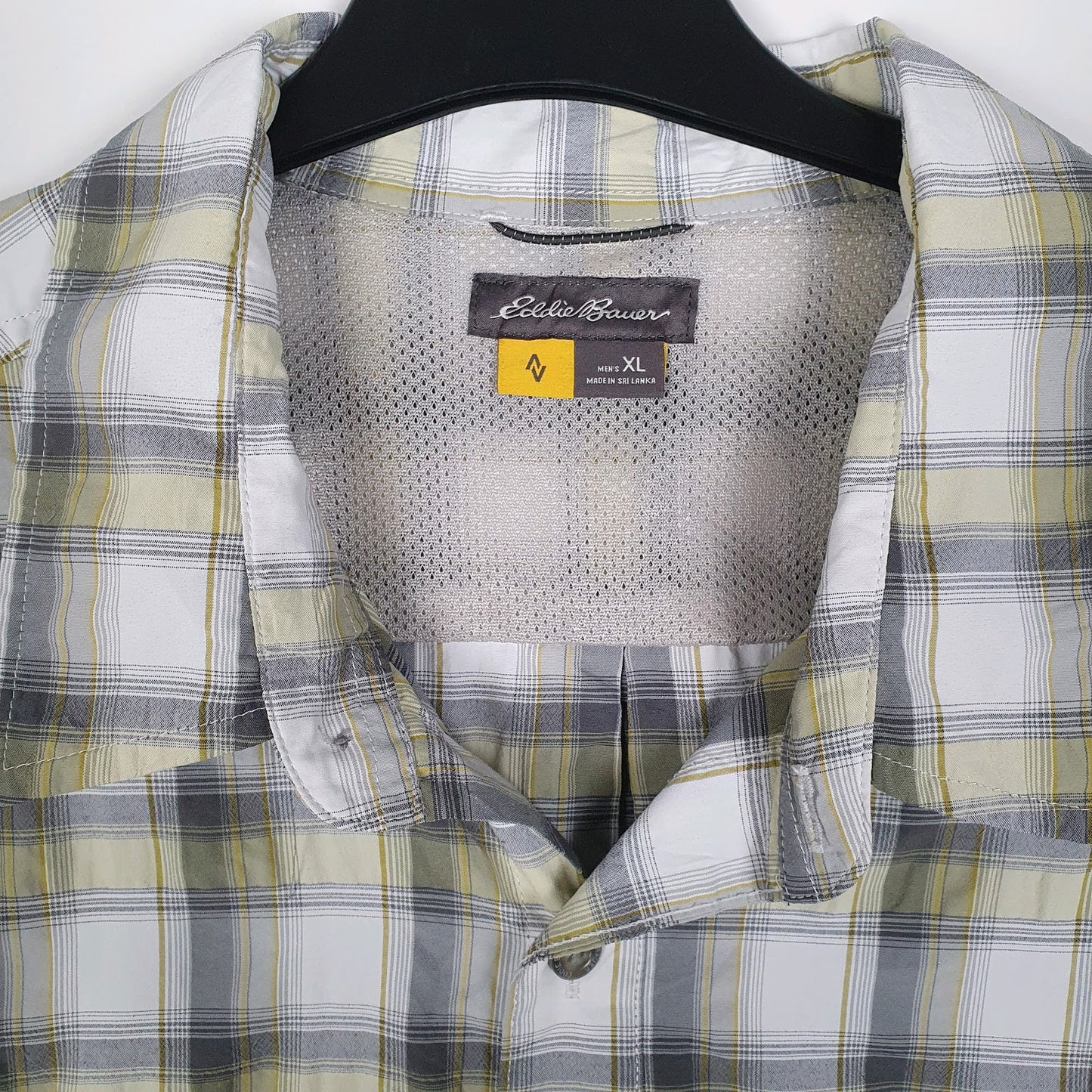 Mens Grey Eddie Bauer Hiking Walking  Shirt