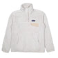 Womens White Patagonia Re Tool Snap T Quarter Zip Jumper