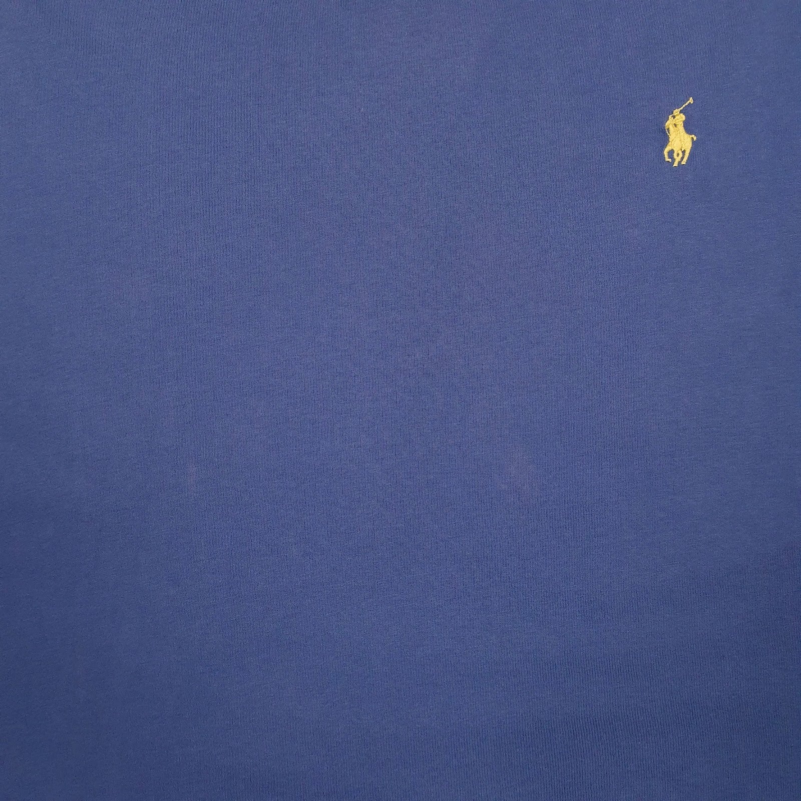 Mens Blue Polo Ralph Lauren V Neck  T Shirt