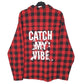 Mens Red Unbranded Flannel  Shirt